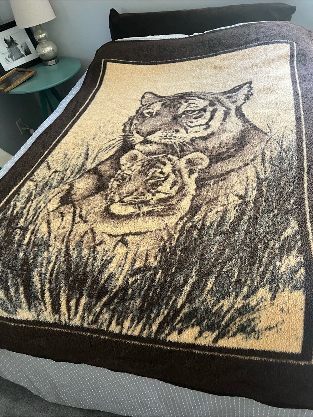 Vintage Tiger Blanket